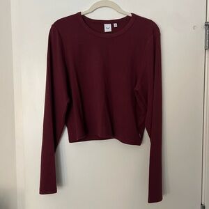 TNA Waffle Knit Cropped Tee